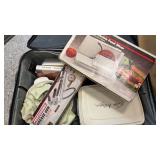 Suitcase with contents