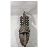Vtg hand made African mask, likely from Mali,