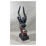 Vtg hand carved African Bobo Bush Pig Mask,