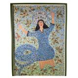 Fortune Gerard (Haitian, 1924-2019) Oil On C