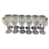 (12) Waterford Kildare Water Goblets