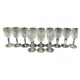 (12) WATERFORD CRYSTAL Kildare Claret Wine Glasses