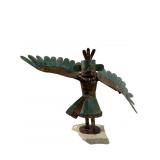 Dale Andersen Signed Copper Kachina Sculpture