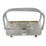 1950ï¿½s Art Deco Lucite Purse Box Handbag