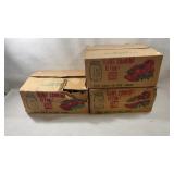 3 packs of vtg top crest mason jars