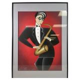 Signed & Numbered ROBIN MORRIS "RED HOT"