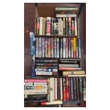 Large lot of mostly hard back books