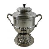 English Regency Style Silver Plated Urn Coffee