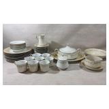 46 piece set of Sheffield fine china japan