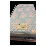 Twin size Clean Bed on Frame