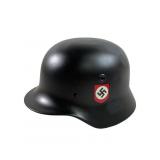 Repainted WW2 German Stahlhelm shell with SS
