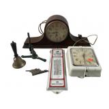 Vintage mantle clock ASTRA-PHAROS LTD ANTI-