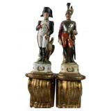 Italian Capodimonte Porcelain Napoleonic Officer