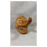 Tengu Wood Carving Mask Traditional Craft