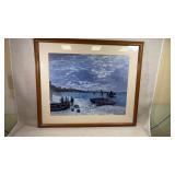 Vintage- Claude Monet - Framed "