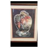 Vintage Native America Signed Carole Bourdo