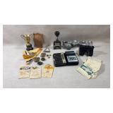 Vtg Boy Scout pins/award and more, Toshiba/hp