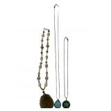 Vintage Native American & Chinese Necklace