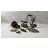 Vintage Larkin Meat Grinder, Antique 2 Piece