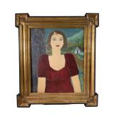 Original Acrylic by Haitian Artist Harry Jacques