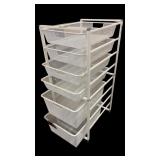 6 Mesh Metal Drawer Organizer