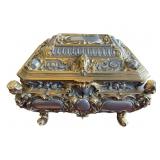 Erhard & Sohne Art Nouveau Jewelry Box Casket