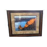 Large Framed Photographic Print Lake Powell