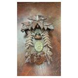 Vtg wall hanging Alpine quarts cuckoo clock