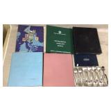 Stamps /Stamp Book, First Day Issue,Vtg Flatware