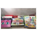 Large lot of vtg/modern board games