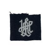 Rare Waffen-SS EM/NCO shoulderstrap cypher