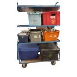 Multiple totes full Harley Davidson Parts