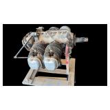 CONTINENTAL AIRCRAFT MOTOR C90-16F ON STAND