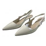 LADIES PRADA PATENT LEATHER SLINGBACKS