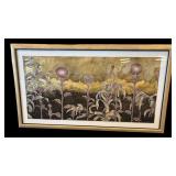 Lg Framed Signed by Augustine on Paper