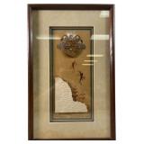 Signed mixed media Native American Kachina Art