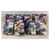 Assortment of marvel universe action figures