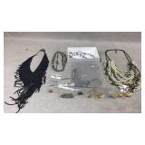 Costume Jewelry Including Necklaces, Earrings,