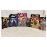 6 Sealed Vtg Action Figures in Original Package