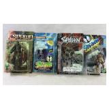 4 McFarlane Spawn Action Figures in Original Packs