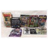 Action Figures Including Spawn, Gargoyles,