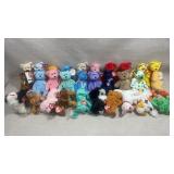 30 TY beanie babies all with tags
