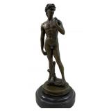 David by Michelangelo Bronze Sculpture
