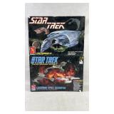 Two Star Trek starships model kits