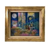 Dan Wuthrich Painting ï¿½Fragment Of Midnight Mind"