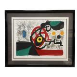 Signed & Numbered Joan Miro Paper Lithograph