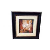 Framed Print Woman in Pose
