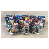 Assortment of marvel universe action figures