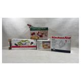 Johnny apple peeler, electric food processor,