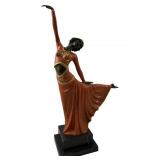 After D.H. Chiparus Bronze Dancer Sculpture